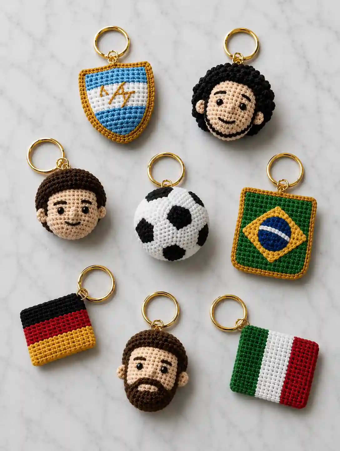 Receitas de Chaveiros da Seleção